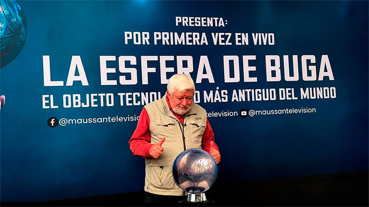 15 Marzo 2026 esposizione al pubblico della sfera di Buga