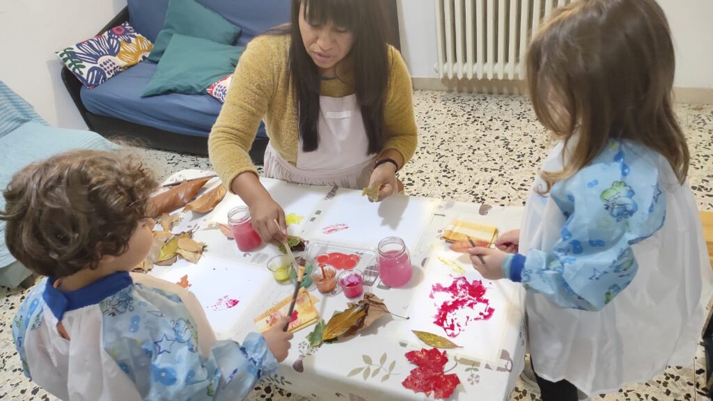 Progetto Cuori – Collage d’autunno Progetto Cuori – Collage d’autunno