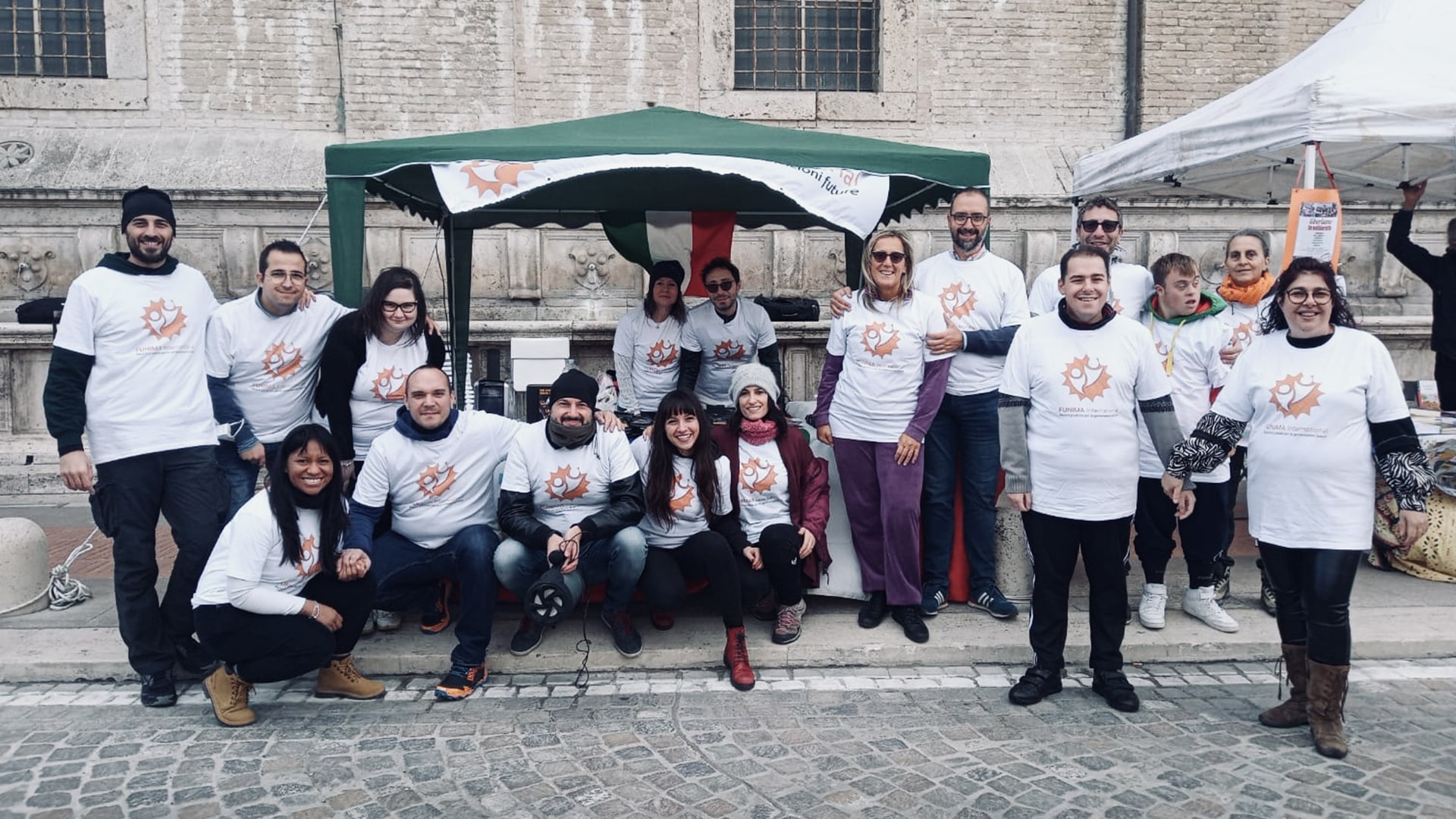 Marcia della Pace con Funima International