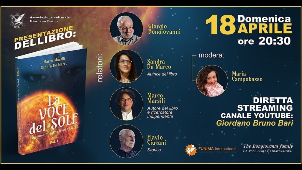 Presentazione libro “La voce del Sole”