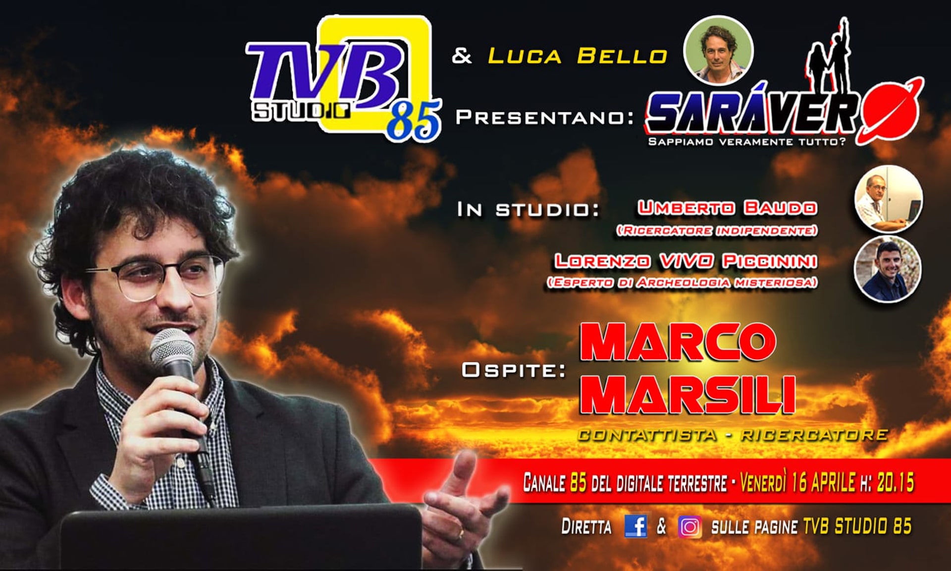 TVB Studio 85: Intervista Marco Marsili