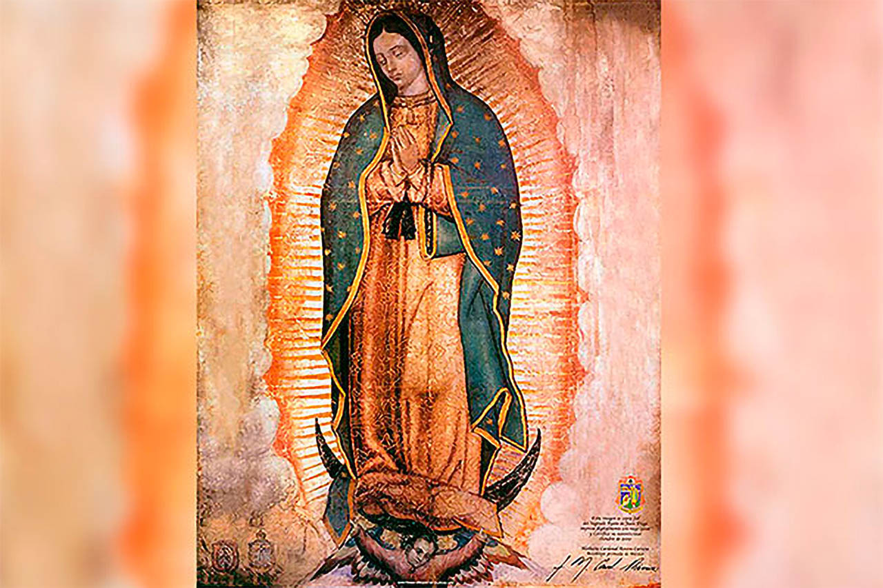 Adoniesis spiega “El Ayate” di Guadalupe