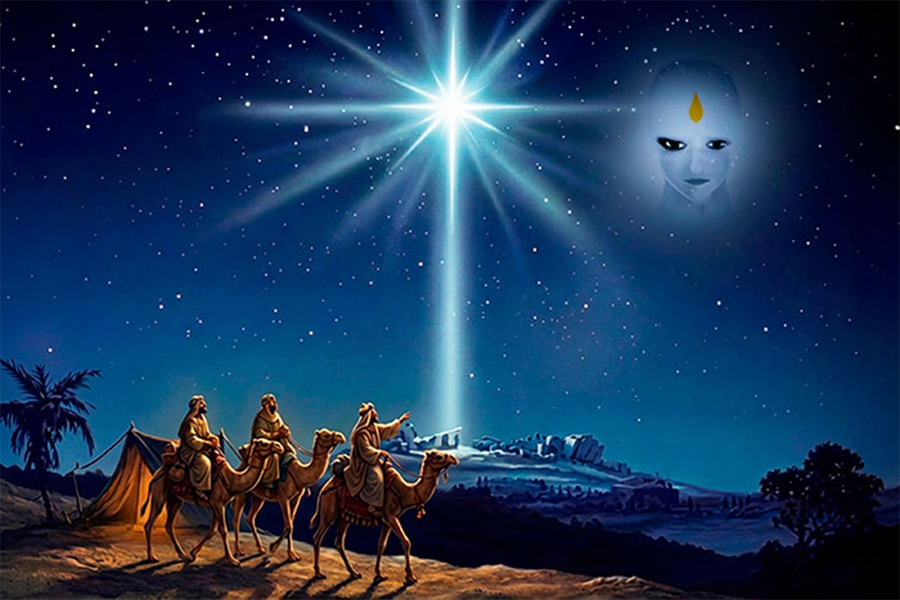 I re magi e Cristo, Re dell’universo