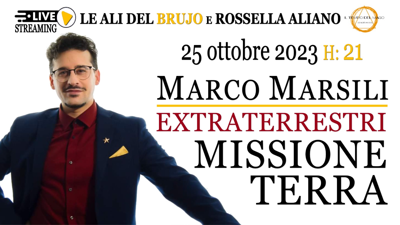 25/10/23 – ‘Le ali del Brujo’ intervista di Rossella Aliano a Marco Marsili