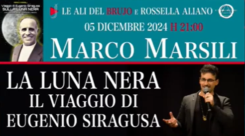 05/12/24 – Le ali del brujo – intervista a Marco Marsili sulla luna nera