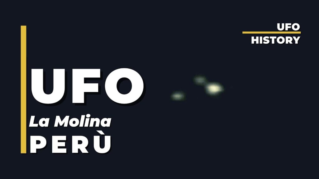 UFO filmato a La Molina (Perù)