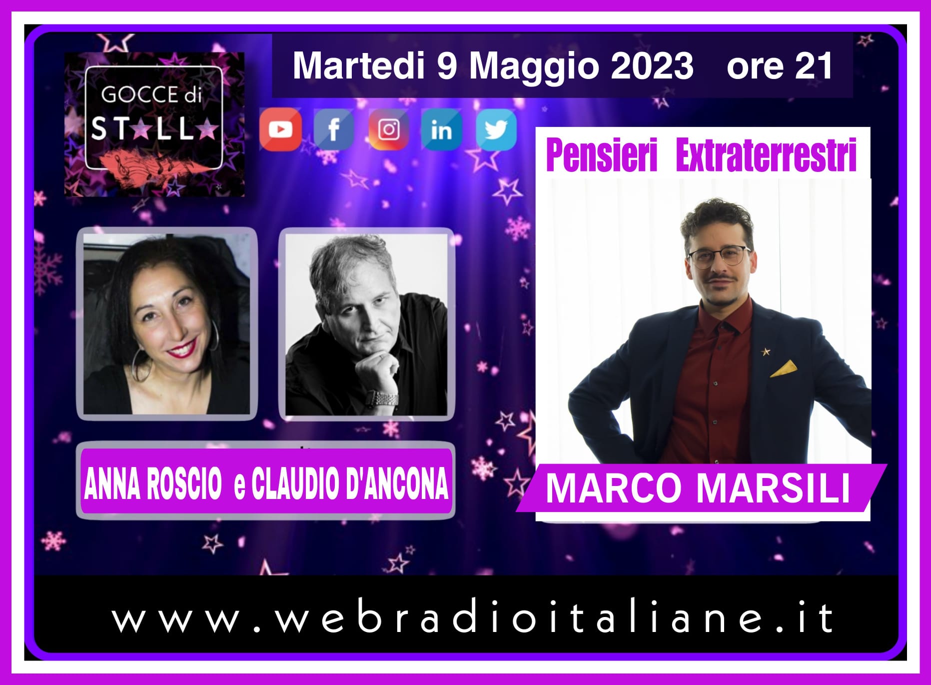 Pensieri extraterrestri – Claudio D’Ancona intervista Marco Marsili