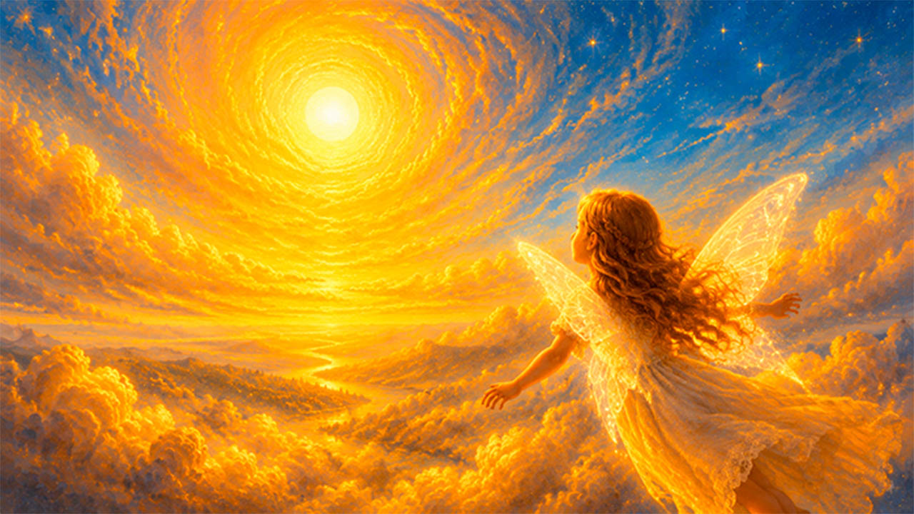 La ragazza che volava verso il Sole