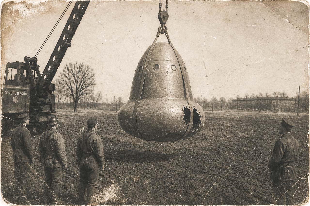 Il primo recupero UFO: Italia 1933. “È realmente accaduto”
