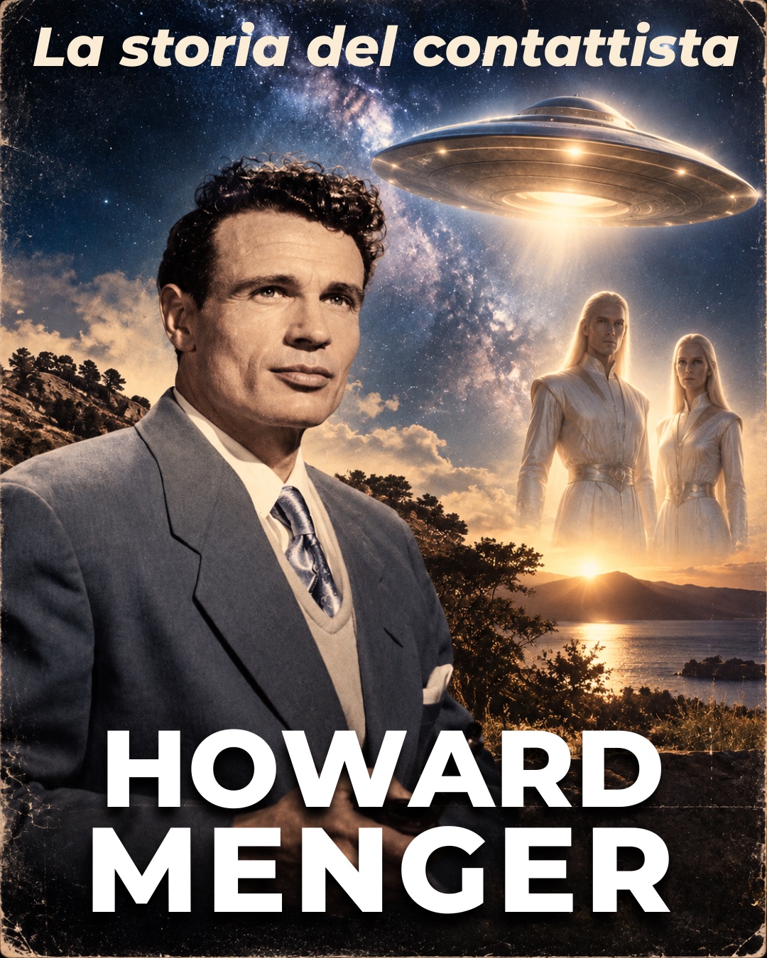 La storia del contattista Howard Menger – locandina del seminario